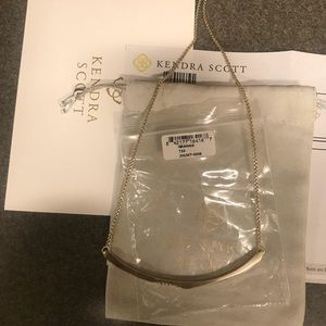 NWT Kendra Scott Graham Choker Necklace; Gold!